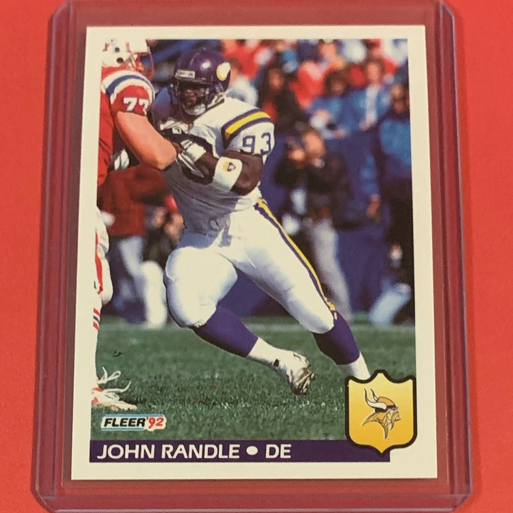 John Randle #251 1992 Fleer Football Trading Card